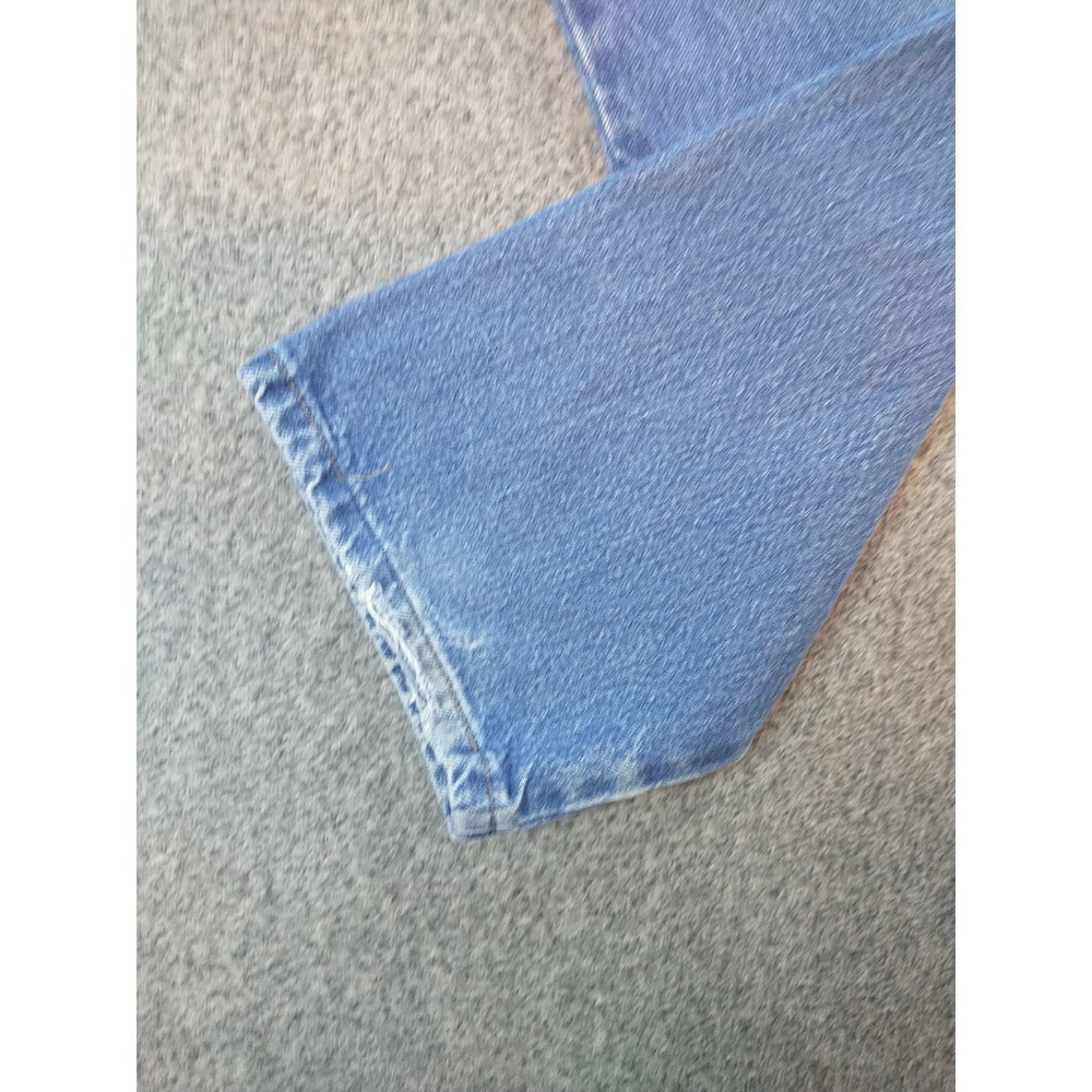 Wrangler Rugged Wear Mens Blue Straight Leg Jeans 38x29 Medium Wash 39902PW - Picture 5 of 16